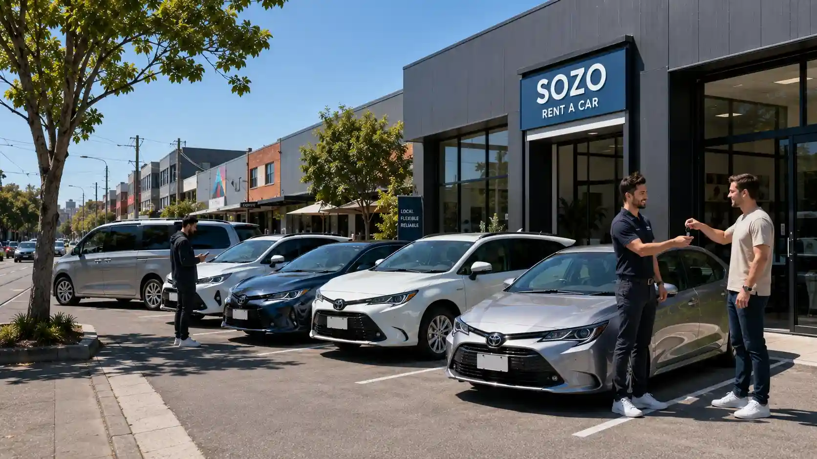 SOZO Rent a Car hybrid-focused fleet, Brunswick