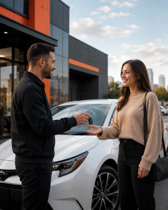 Toyota Corolla Hybrid for extended rental